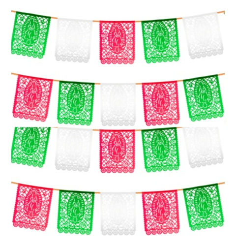 Papel Picado - Enramada Virgen De Guadalupe