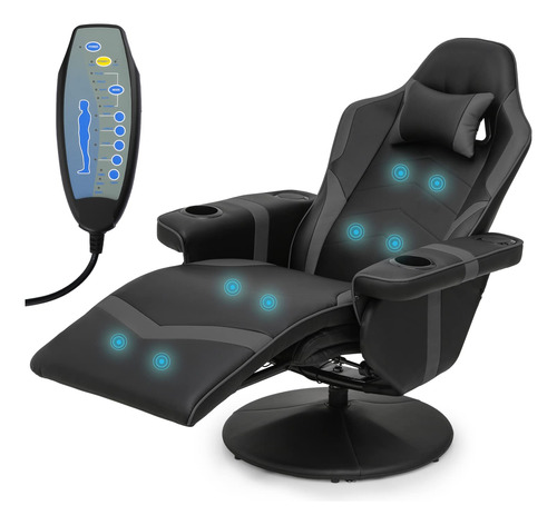 Monibloom Silla Reclinable Ergonomica Para Videojuegos, De P