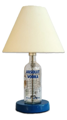 Lámpara De Botella Absolut Vodka