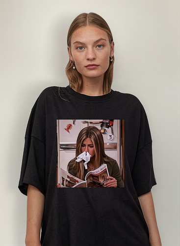 Remera Rachel Green Pañuelo Friends Personalizada Unisex