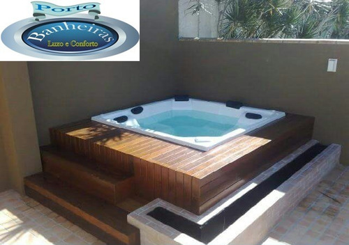 Spa Hidromassagem Grécia - 5 Lugares Completo Á Vista