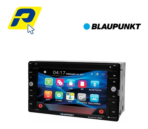 Imagen 1 de 7 de Radio Blaupunkt Sacramento 290mc 2din Usb Bluetooth 6.2 PuLG