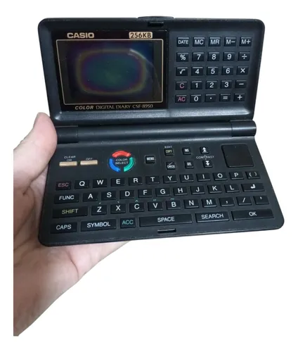 Agenda Casio Digital Csf-8950 No Funciona Para Repuestos (Usado)
