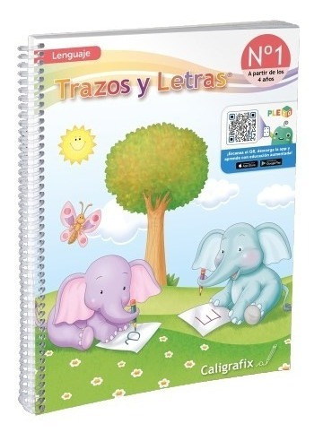 Pack Trazos Y Letras 1 + Lógica Y Números 1 (pre-kinder) Cx