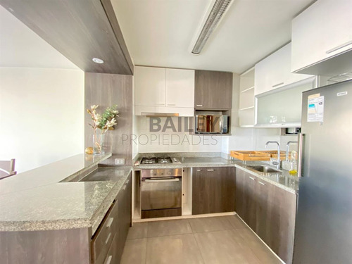 Departamento En Arriendo Amoblado De 2 Dorm. En Concón