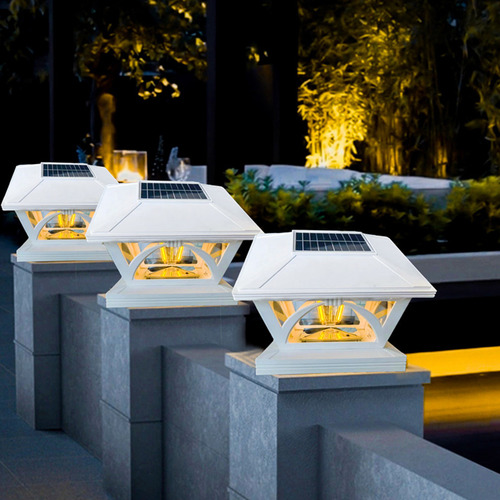 Faros De Columna Led Solares Para Iluminación Exterior, Noch