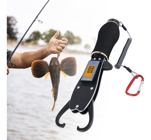 Pinza Para Peces Con Báscula Profesional, Gancho Para Agua