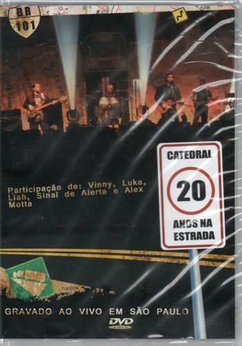 Dvd Catedral 20 Anos Na Estrada - Original Novo Lacrado Raro
