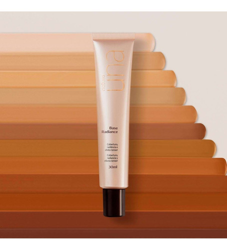 Base Líquida Natura Una Radiance Efeito Tensor Longa Duração Tom 29N