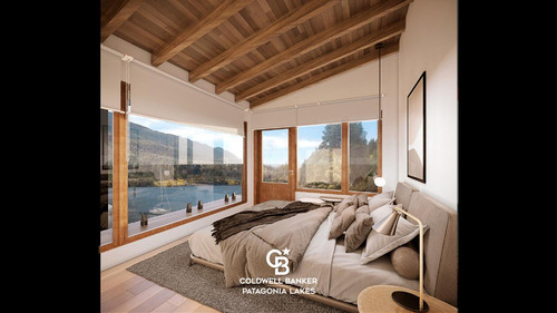 Venta Departamento Premium Con Vista Al Lago 203,66m2 Peninsula Manzano Uf3, Villa La Angostura