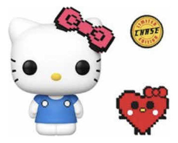 Hello Kitty 8-bit With Heart Chase 31 Kuromi Funko Pop