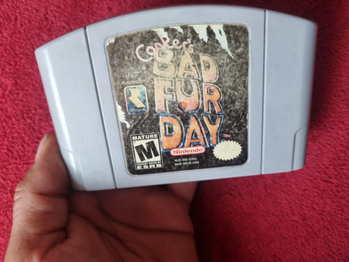 Conquer Bad Fur Days Conker Cartucho Original Nintendo 64 N6