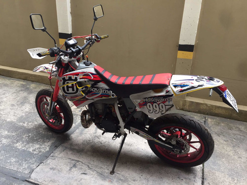 Husqvarna Wr250 2t 2 Tempos Supermotard Importada Emplacada