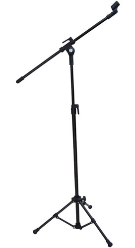 Imagem 1 de 3 de Pedestal Vector  Microfone Girafa S/ Hast Telesc. - Preto