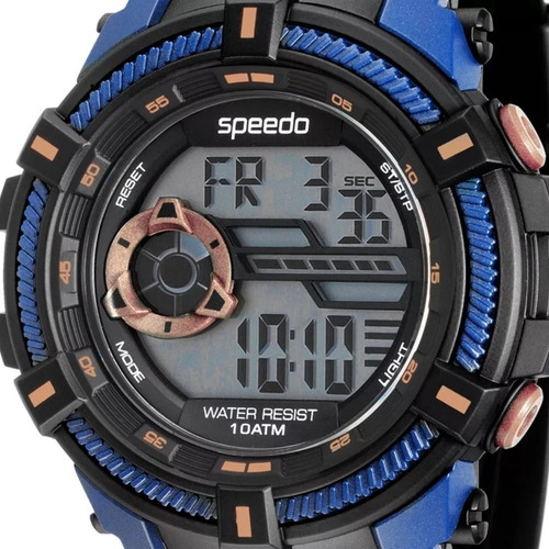 Relógio Speedo Masculino Esportivo 80591g0evnp3 100 Metros