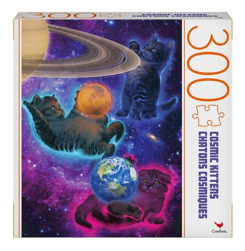 Rompecabezas Cardinal 300 Piezas Cosmic Kittens 18'' X 24