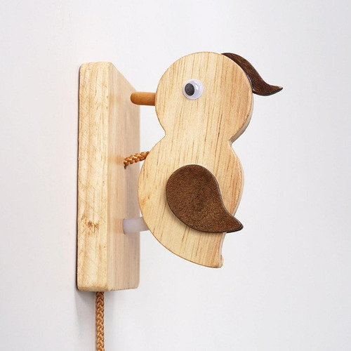Timbre De Puerta Con Forma De Pájaro Forma De Pájaro Plana