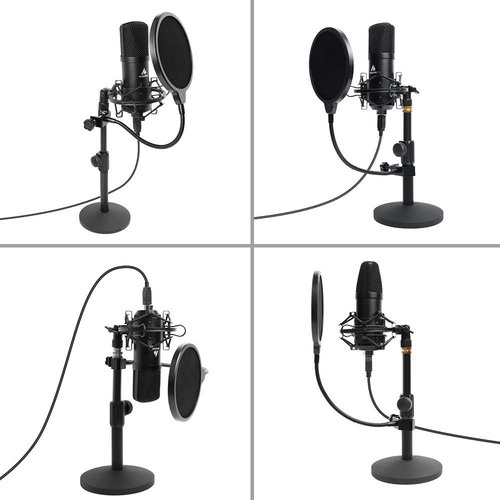 Kit De Micrófono Usb 192 Khz /24 Bits Maono Au-a04t Pc