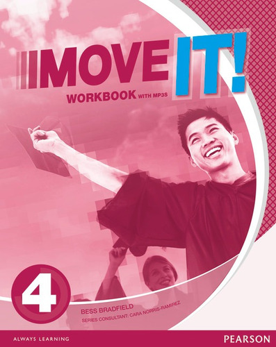 Move It - Workbook C/ MP3 - Level 4, de Bradfield, Bess. Série Move It Editora Pearson Education do Brasil S.A., capa mole em inglês, 2015