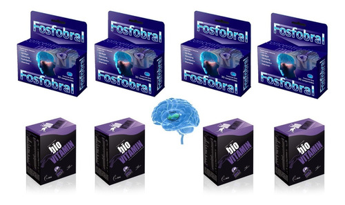 Poweza Mega Pack Psicófisico Fosfobral + Biovitamin 