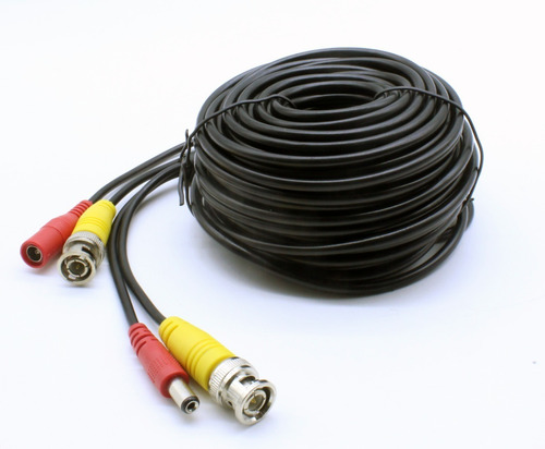 Cable Doble Bnc+ Dc 100% Cobre 30m Stc-bncdc30m Cámaras Cctv