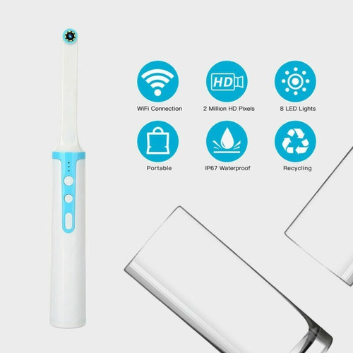 Imagen 4 de 8 de Camara Intraoral Odontologia Inalámbrica Dental Wifi Led
