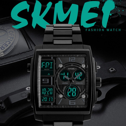 Relojes Electrónicos De Fecha Impermeables De Lujo Skmei