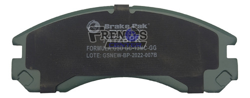 Pastilla Freno Del Brake Pak  Para Mitsubishi Galant