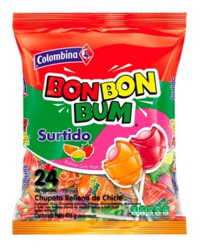 Bon Bon Bum Chupete Colombina