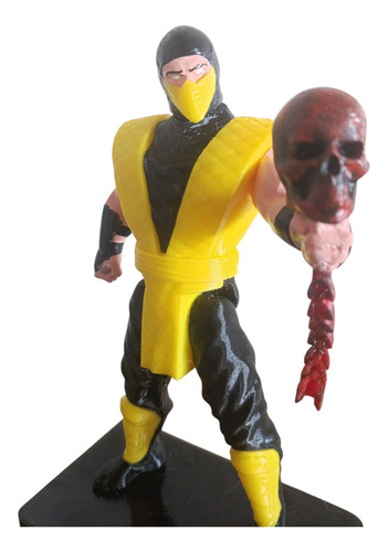 Scorpion Mortal Kombat Articulado Impresion 3d