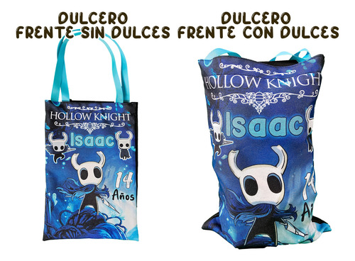 30 Dulcero Bolsita Bolo Hollow Knight Recuerdo Cumpleaños Negro Hollow Knight Mod 1