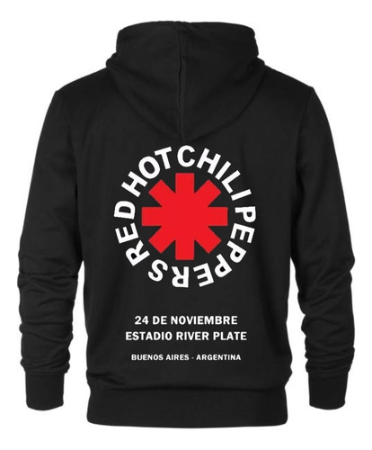 Buzo Red Hot Chili Peppers Hoodie Con Capucha Unisex - Rh20