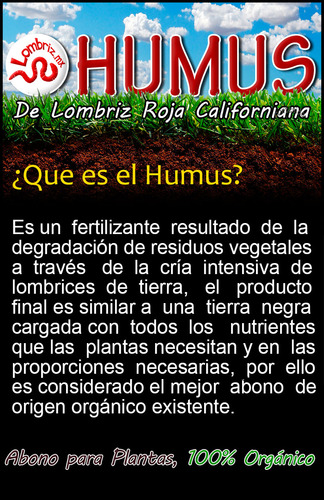 Abono Orgánico Humus De Lombriz 2 Kilos Todo Tipo De Plantas