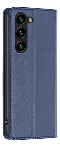 B Funda Magnética De Piel Tipo Cartera Para Samsung Galaxy