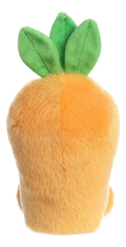 Peluche Con Forma De Zanahoria Suavecito Color Naranja