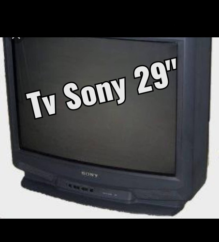 Imagen 4 de 4 de Tv Sony Trinitron 29 Pulgadas Convencional