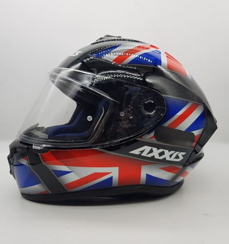 Imagem 9 de 10 de Capacete Axxis Draken Uk + Viseira Extra Inclusa