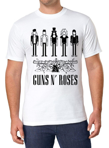 Playera Guns N Roses Comic Calidad Premium