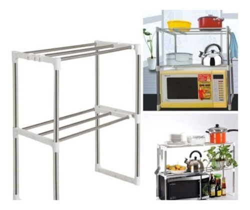 Estante Ajustable Organizador Multiuso Cocina Baño