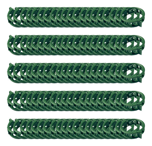 100 Uds Clips Para Clips Para Enrejado De Jardín Verde
