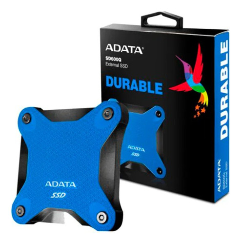 Adata Disco Solido Externo 240gb 3.2 Asd600q-240gu31