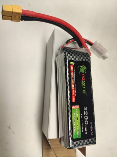 Bateria Lipo 2200mah 11.1v 3s  40c Envio Gratis!