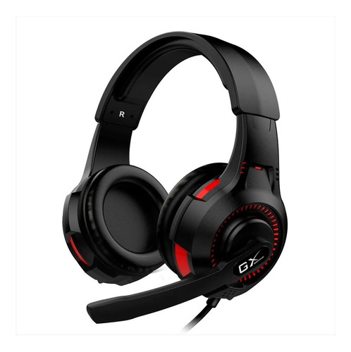 Auriculares gamer Genius GX Gaming HS-G600V negro y rojo