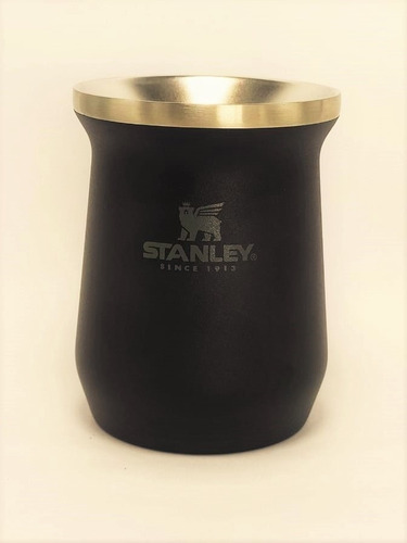 Imagen 1 de 2 de Venta De Matero Original De Acero Stanley Negro- Plaza Store