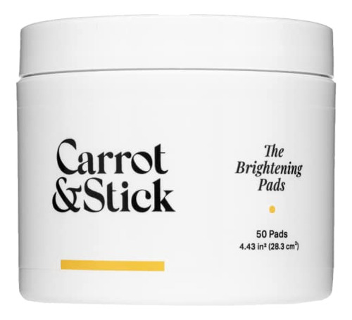 Carrot & Stick The Brightening Face Pads Con Saliclico, Mand