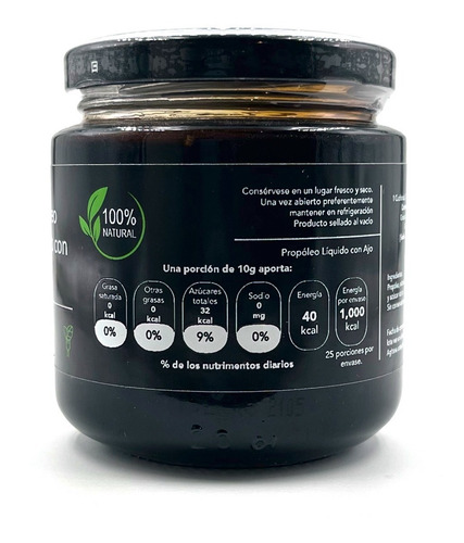Propoleo Oaxaqueño Natural Concentrado Con Ajo 250g