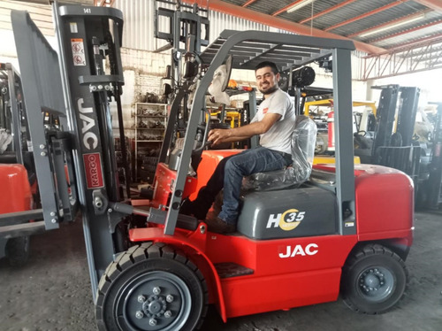 Montacargas Jac Diesel Y Gas Lp Diferentes Capacidades Nuevo