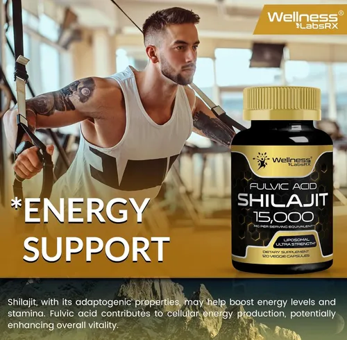 Puro Shilajit Del Himalaya Ultra Organico +15000mg 120caps