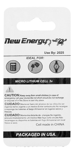 Pila Cr2450 New Energy