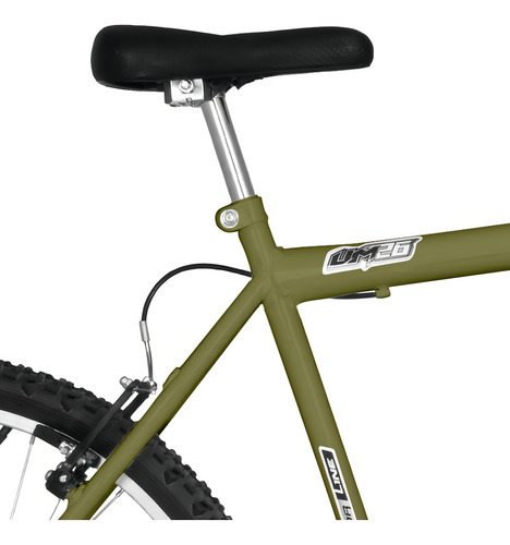Bicicleta Aro 26 Ultra Bikes Bicolor Masculina Sem Marcha Cor Verde Oliva Fosco